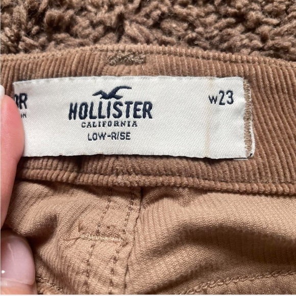 Flare corduroy jeans. Hollister - Picture 3 of 7
